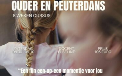 Ouder en peuterdans cursus NIEUW vanaf 5 oktober!